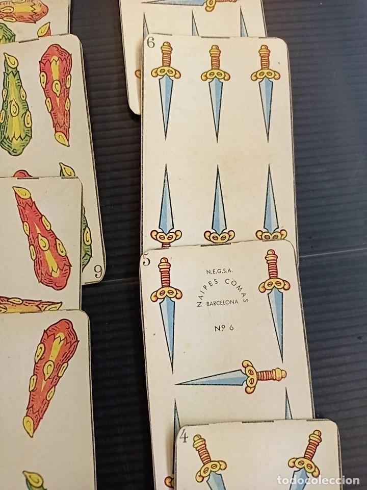 Barajas de cartas: Antigua baraja Espa&ntilde;ola Comas, - Foto 3