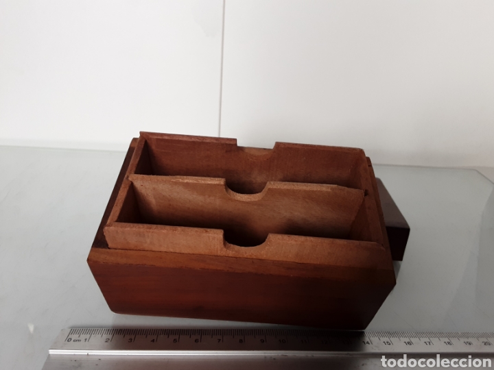 Barajas de cartas: Caja madera para barajas - Foto 2