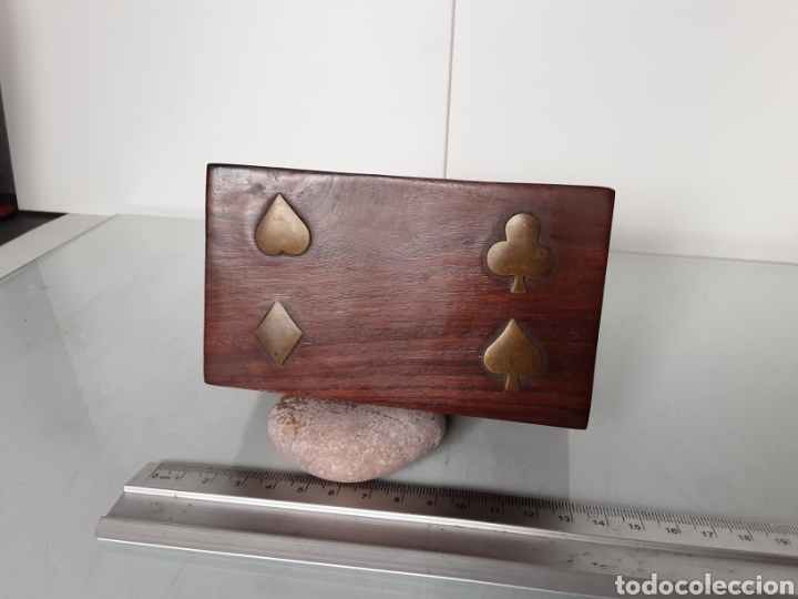 Barajas de cartas: Caja madera para barajas - Foto 4