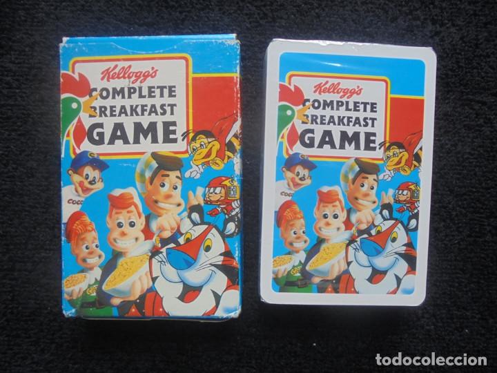 Barajas de cartas: Baraja cartas Kellogg&acute;s breakfast Game - Foto 1