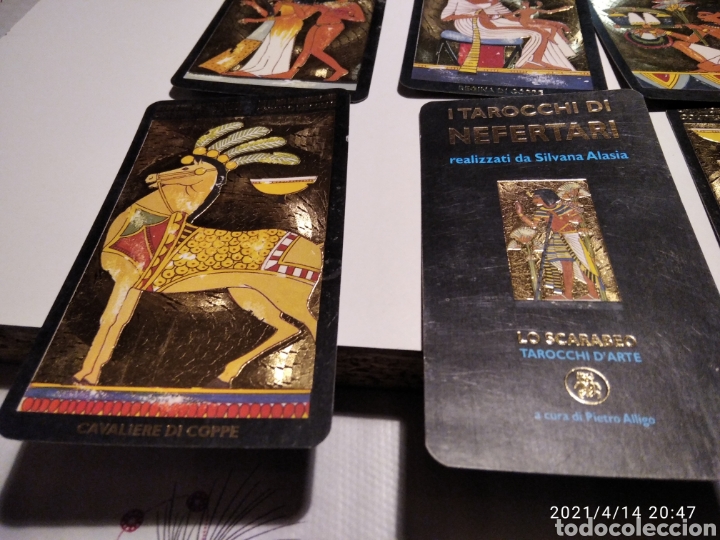 Barajas de cartas: Cartas tarot NEFERTARI - Foto 6