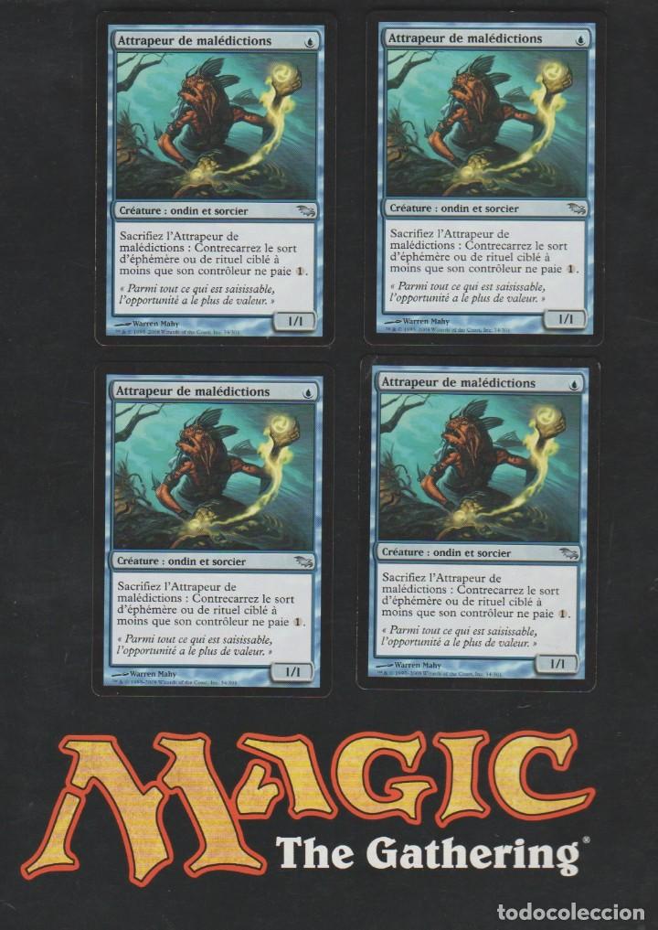 Barajas de cartas: MAGIC THE GATHERING : PLAYSET , ATRAPAMALDICIONES ( TRITON ) - Foto 1