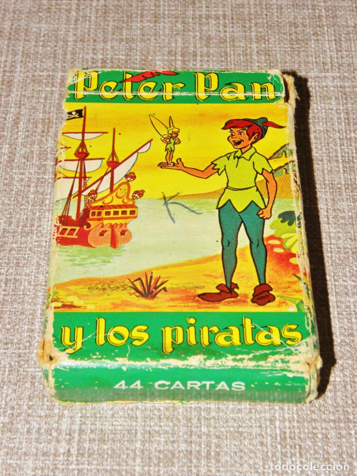 JUEGO INFANTIL. BARAJA CARTAS PETER PAN Y LOS PIRATAS. 44 CARTAS. HERACLIO FOURNIER 1962 (Juguetes y Juegos - Cartas y Naipes - Barajas Infantiles)