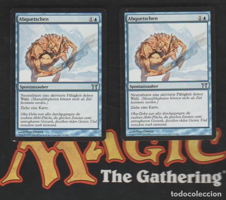 Barajas de cartas: MAGIC THE GATHERING : PAREJA , APABULLAR ( COUNTER ) - Foto 1