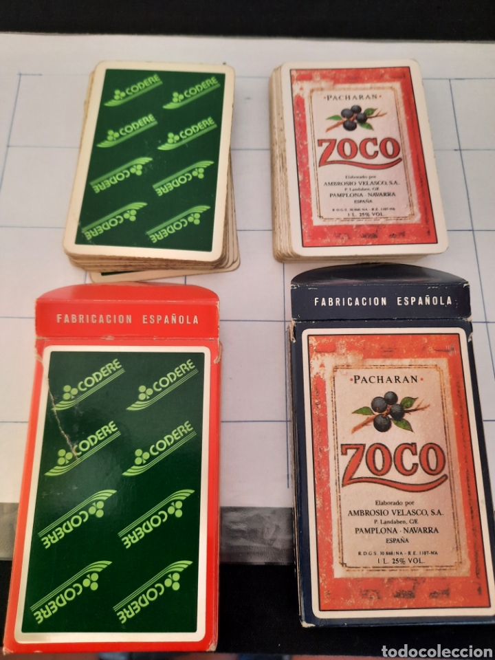 Jeux de cartes: Baraja espa&ntilde;ola con publicidad ( 2 )