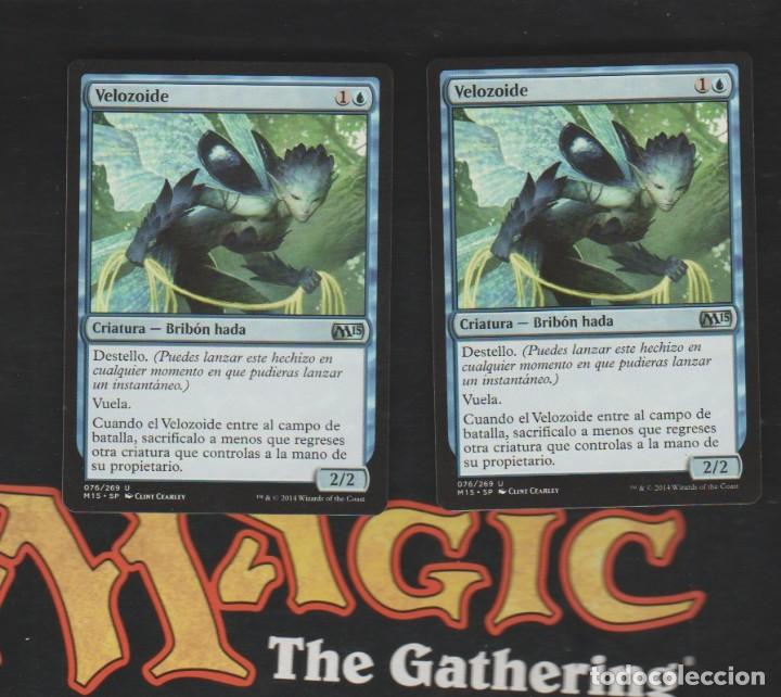Barajas de cartas: MAGIC THE GATHERING ; PAREJA , VELOZOIDE ( HADA ) - Foto 1