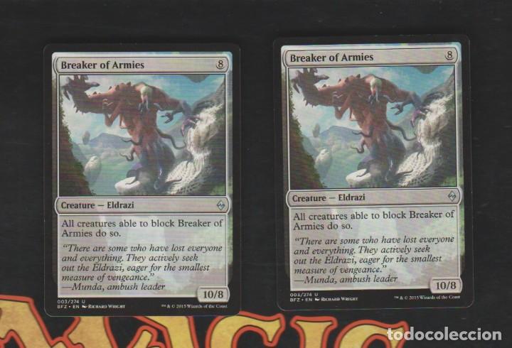 Barajas de cartas: MAGIC THE GATHERING : PAREJA , APLASTAEJERCITOS ( ELDRAZI ) - Foto 1