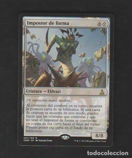 Barajas de cartas: MAGIC THE GATHERING : IMPOSTOR DE FORMA ( ELDRAZI ) - Foto 1