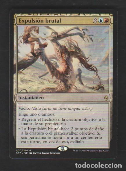 Barajas de cartas: MAGIC THE GATHERING : EXPULSION BRUTAL ( ELDRAZI ) - Foto 1