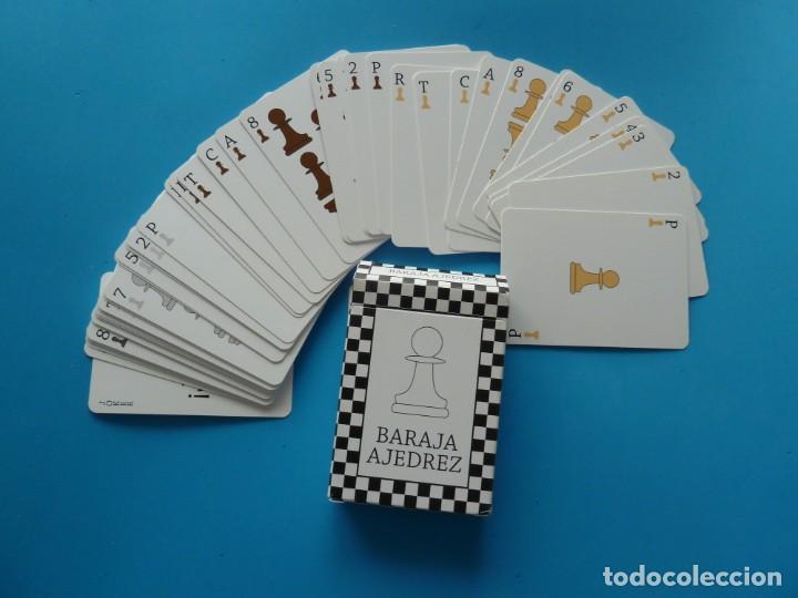 Barajas de cartas: Baraja con dise&ntilde;os relativos al ajedrez. - Foto 1