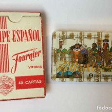Barajas de cartas: BARAJA ESPAÑOLA. HERACLIO FOURNIER (VITORIA; 1980’S). BANCO GUIPUZCOANO ¡NUEVA! ORIGINAL