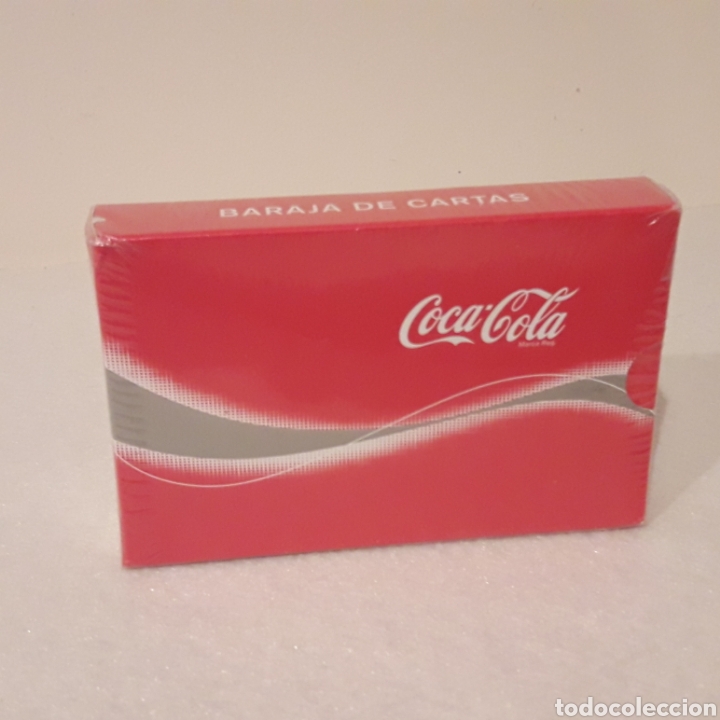 Barajas de cartas: Baraja cartas Coca Cola. Precintada - Foto 2