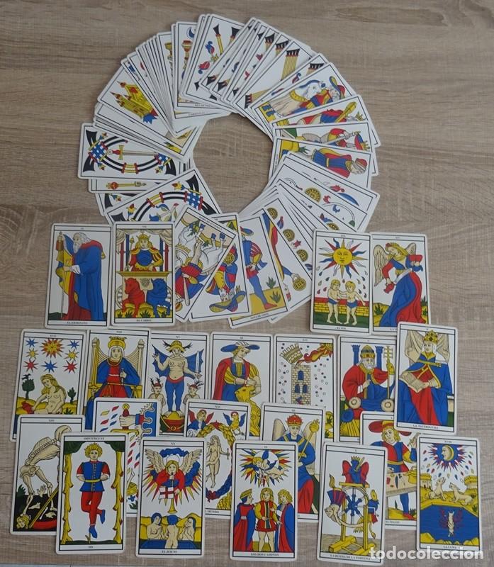 Barajas de cartas: BARAJA DE CARTAS EL TAROT DE MARSELLA - Foto 3