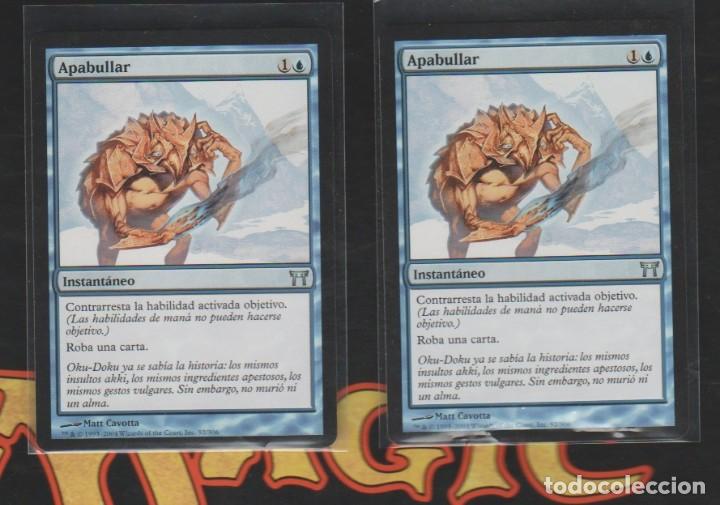 Barajas de cartas: MAGIC THE GATHERING : PAREJA APABULLAR ( COUNTER ) - Foto 1