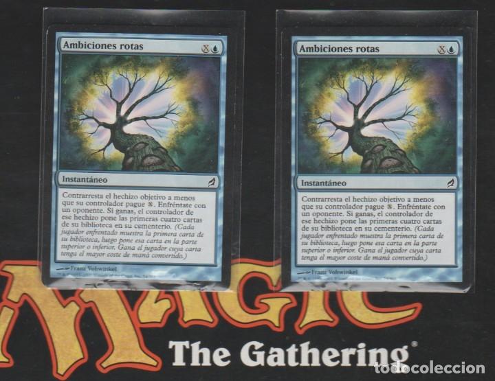Barajas de cartas: MAGIC THE GATHERING : PAREJA , AMBICIONES ROTAS ( COUNTER ) - Foto 1