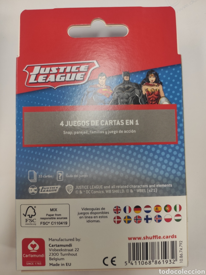 Barajas de cartas: Baraja Justice league DC - Foto 2