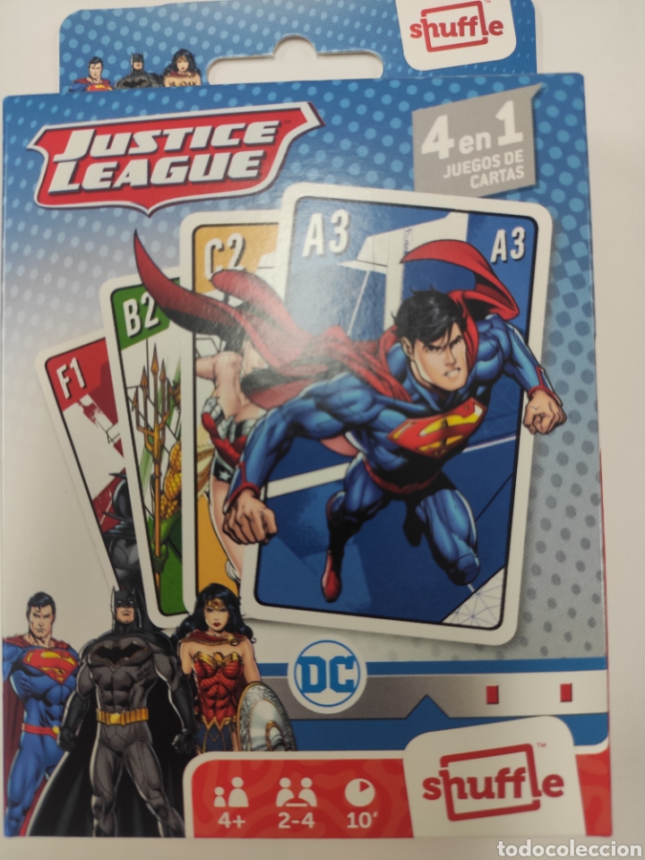 Barajas de cartas: Baraja Justice league DC - Foto 1