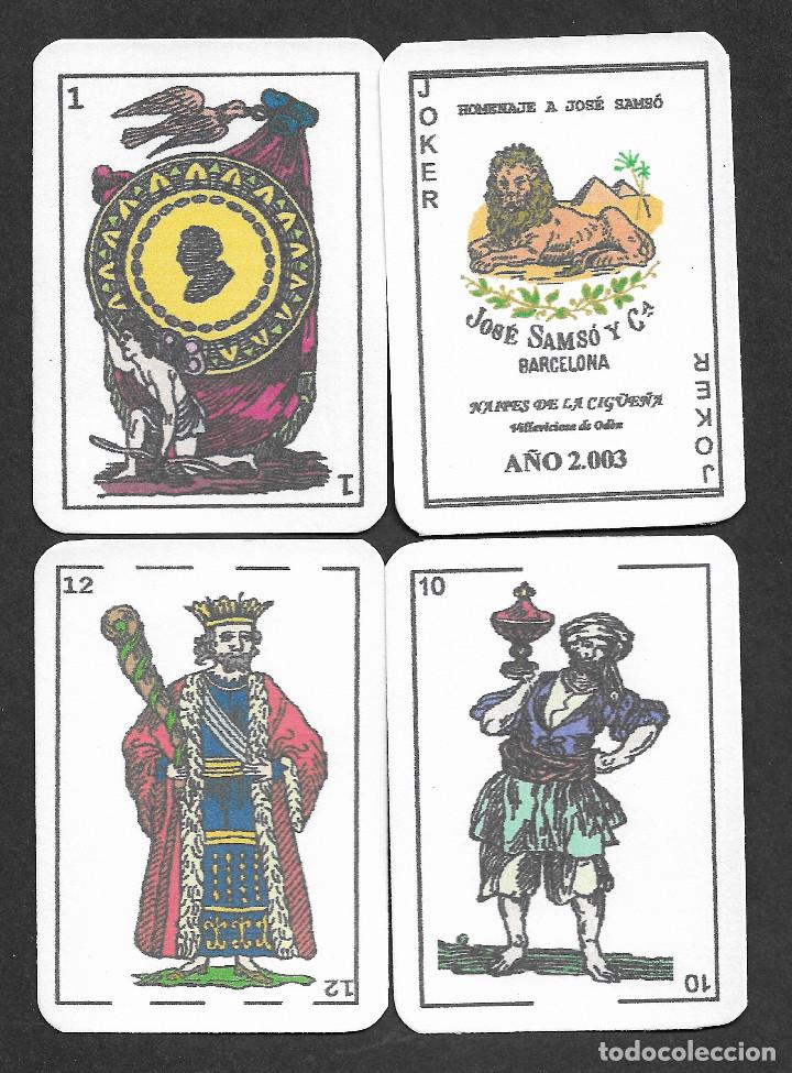 Barajas de cartas: BARAJA HOMENAJE A JOS&Eacute; SAMS&Oacute; - Foto 1