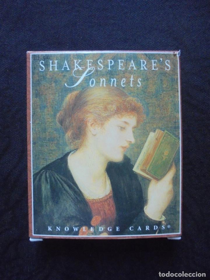 Barajas de cartas: Shakespeare&acute;s Sonnets 48 cartas en Ingl&eacute;s - Foto 1