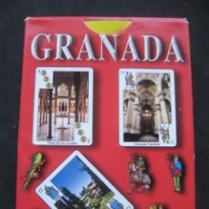 Barajas de cartas: BARAJA ESPAÑOLA VISTAS LUGARES E IMAGENES DE GRANADA. Lote 272556878