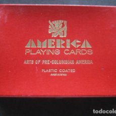 Barajas de cartas: BARAJA POKER FOURNIER. AMERICA PRECOLOMBINA. AÑO 1960. Lote 273411578