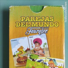 Barajas de cartas: BARAJA PAREJAS DEL MUNDO. -. FOURNIER 1972 - 33 CARTAS