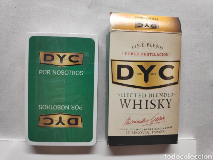 Barajas de cartas: Naipes Coma. Whisky DYC - Foto 2