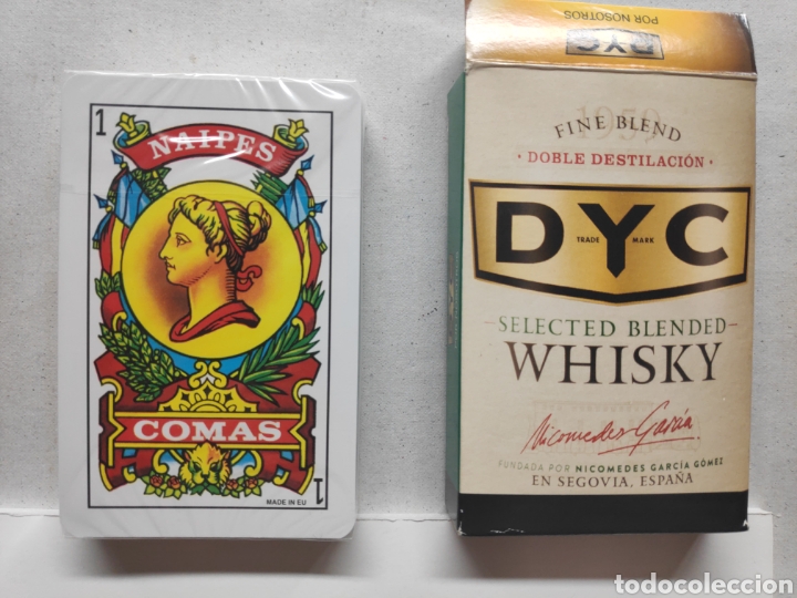 Barajas de cartas: Naipes Coma. Whisky DYC - Foto 1