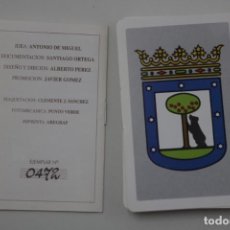 Barajas de cartas: BARAJA HISTÓRICA DE MADRID DEL AÑO 1992 - EJEMPLAR 472/1000 - PRIMERA EDICIÓN. Lote 275779878