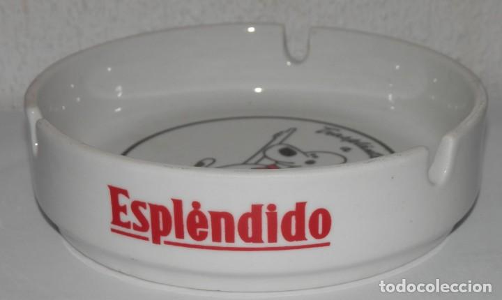 Barajas de cartas: CENICERO DE LA MARCA DEL BRANDY ESPLENDIDO - Foto 1