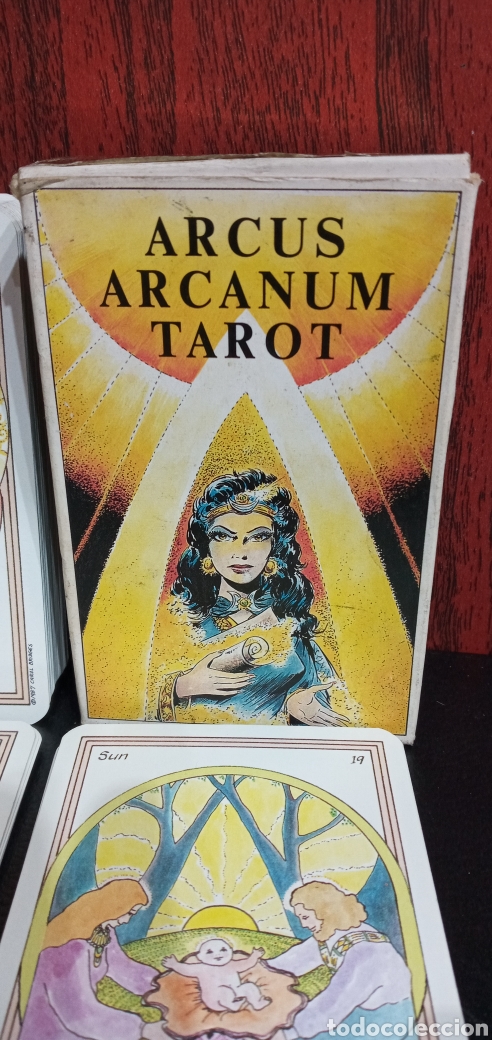 Barajas de cartas: MUY DIF&Iacute;CIL ENCONTRAR. ARCUS ARCANUM TAROT.COLECCIONISTAS