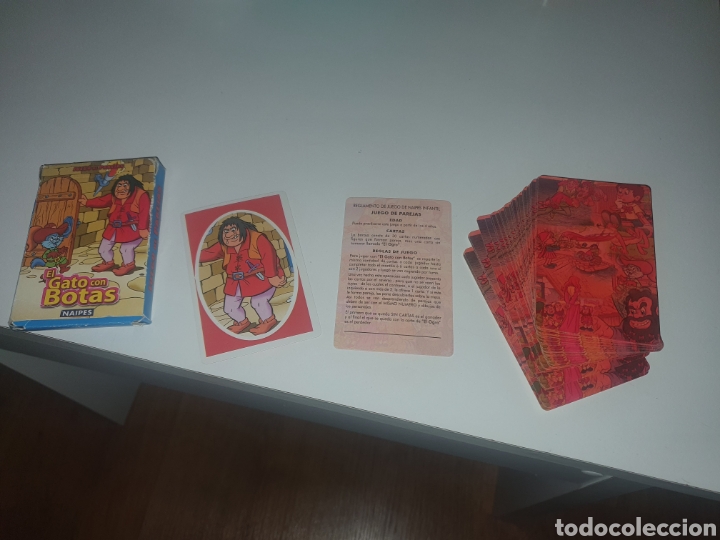 Barajas de cartas: baraja el gato con botas - Foto 1
