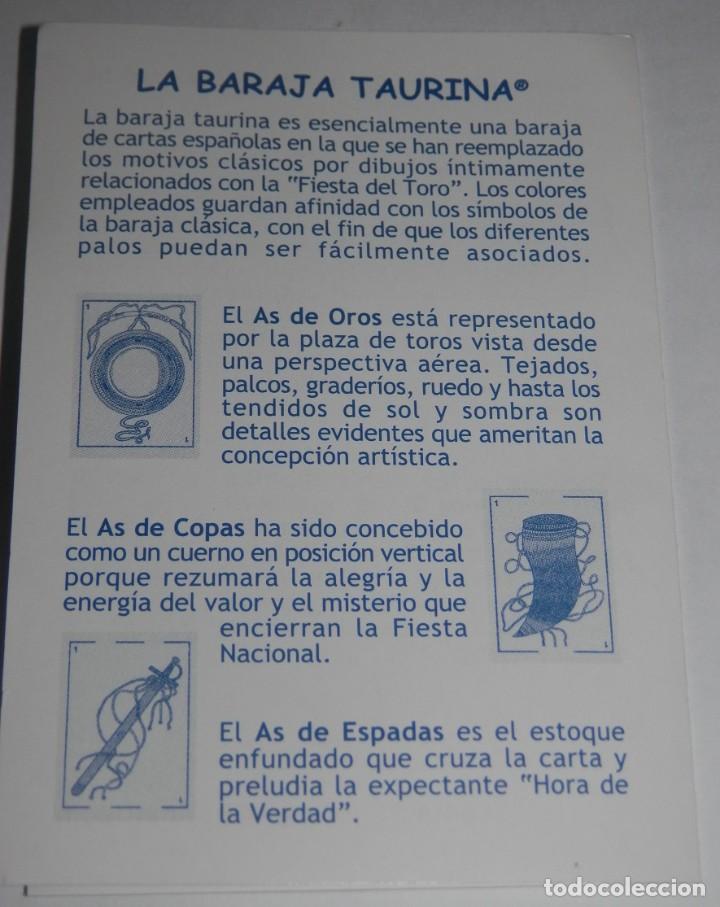 Barajas de cartas: LA BARAJA TAURINA - Foto 5