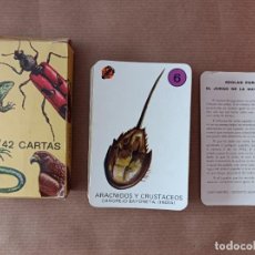 Baralhos de cartas: BARAJA DE CARTAS COMPLETA EL JUEGO DE LA NATURALEZA - EDICIONES RECREATIVAS. Lote 286527208