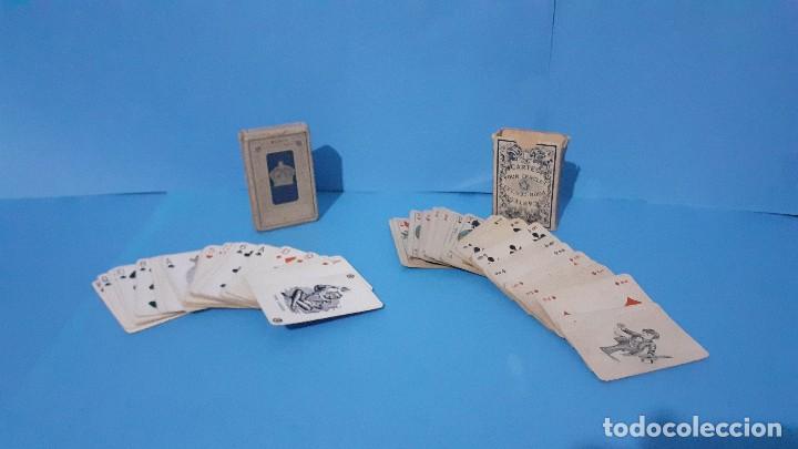 Barajas de cartas: Lote de 2 barajas antiguas. - Foto 1
