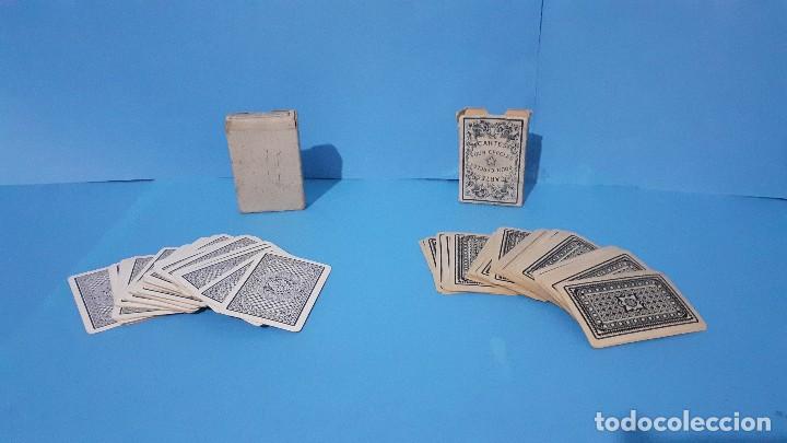 Barajas de cartas: Lote de 2 barajas antiguas. - Foto 2
