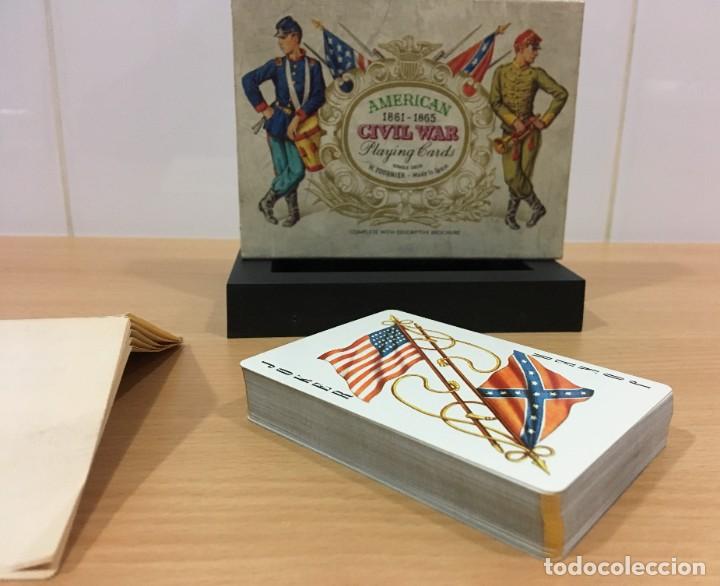 Barajas de cartas: BARAJA GUERRA SECESI&Oacute;N AMERICANA DE HERACLIO FOURNIER (1981) - AMERICAN CIVIL WAR (1861-1865)