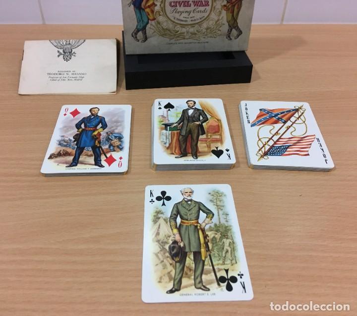 Barajas de cartas: BARAJA GUERRA SECESI&Oacute;N AMERICANA DE HERACLIO FOURNIER (1981) - AMERICAN CIVIL WAR (1861-1865)
