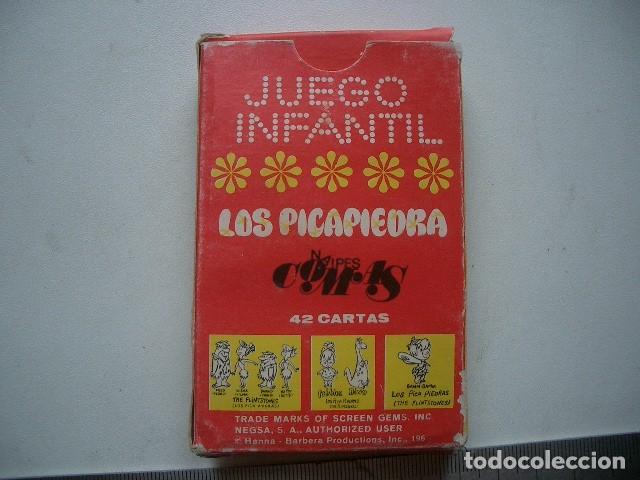 Barajas de cartas: BARAJA INFANTIL COMAS LOS PICAPIEDRA - Foto 2