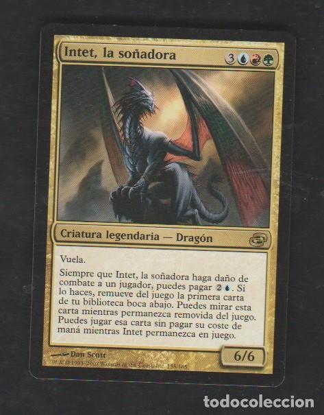 Barajas de cartas: MAGIC THE GATHERING : INTET , LA SO&Ntilde;ADORA ( DRAGON ) - Foto 1