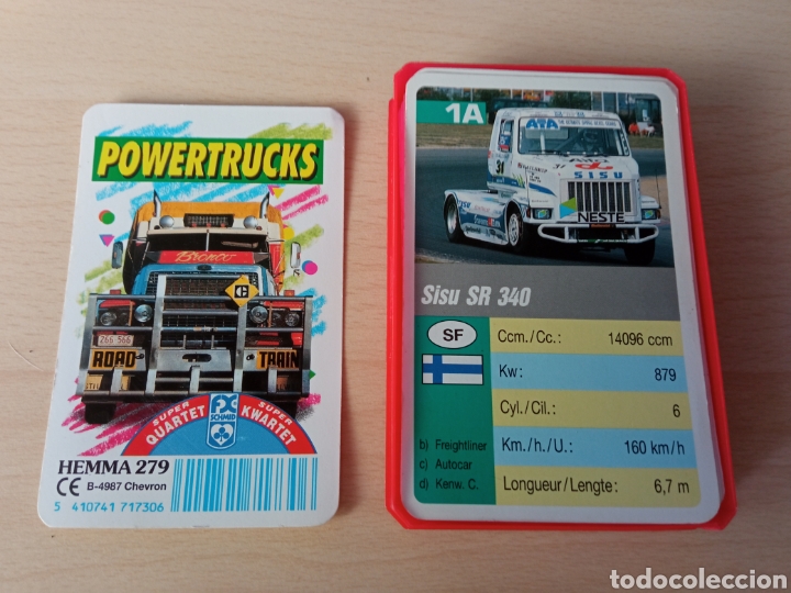 Barajas de cartas: Baraja powertrucks - Foto 1