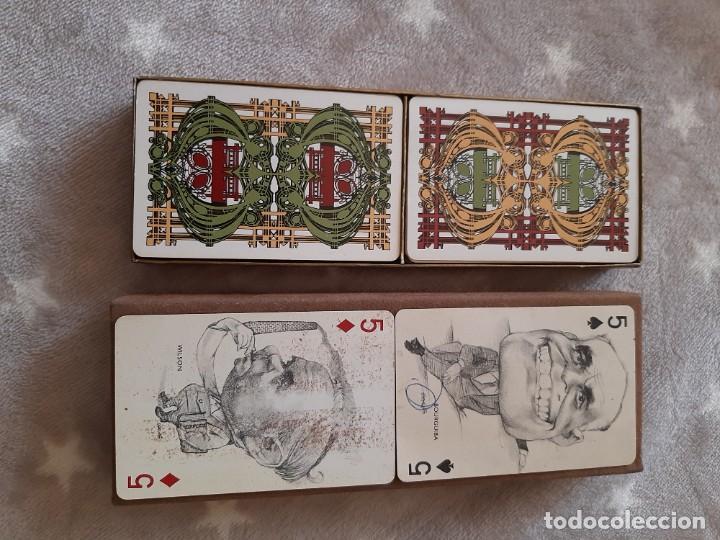 Barajas de cartas: DOS BARAJAS COMPLETAS DE PERSONAJES - Foto 1