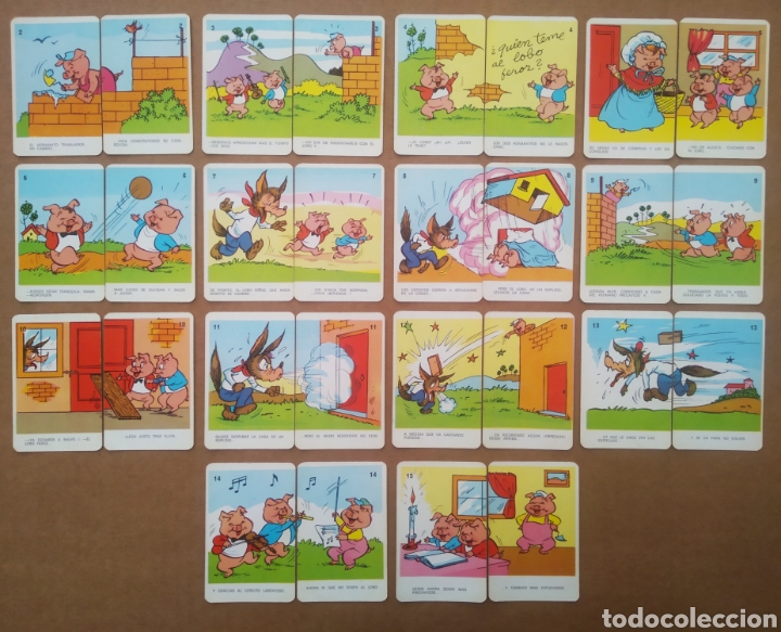 Baraja de Cartas: Los Tres Cerditos (Negsa/Naipes Comas). Ilustraciones de Sabatés