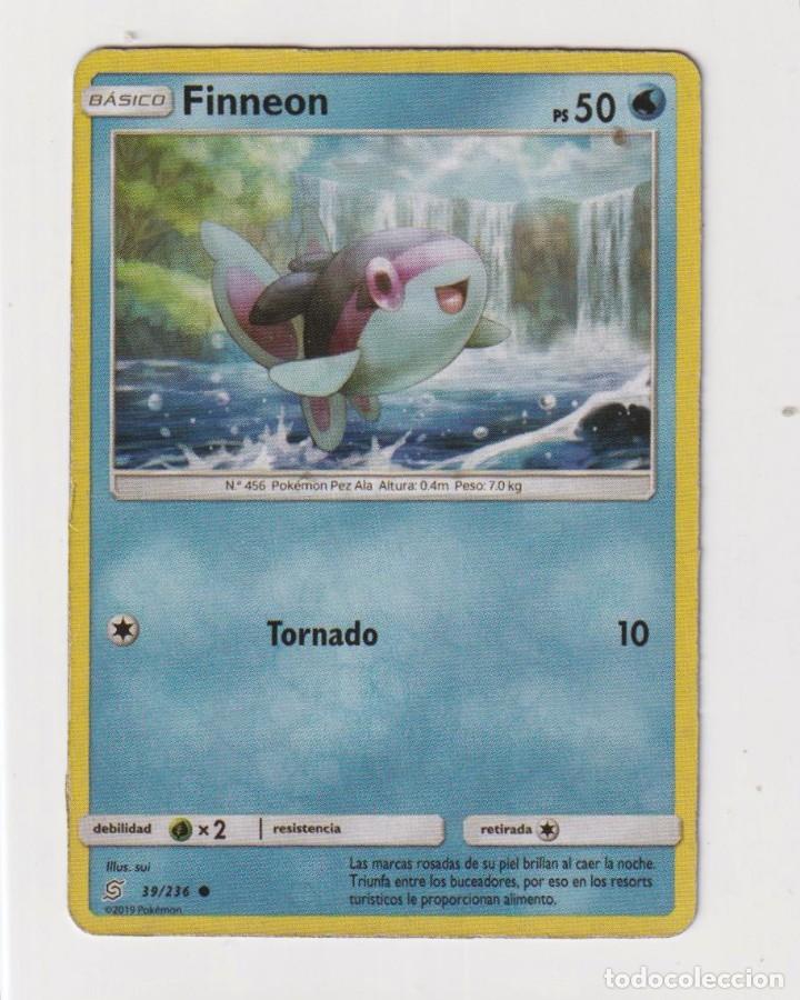 cartas de pokmon finneon cv 50 del ao 2019 n - Buy Antique children's  playing cards on todocoleccion