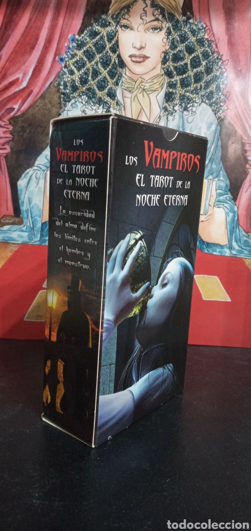 Barajas de cartas: TAROT DE LOS VAMPIROS.DAVIDE CORSI.EDAF 2009. - Foto 4