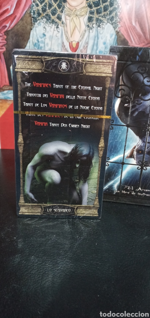 Barajas de cartas: TAROT DE LOS VAMPIROS.DAVIDE CORSI.EDAF 2009. - Foto 7