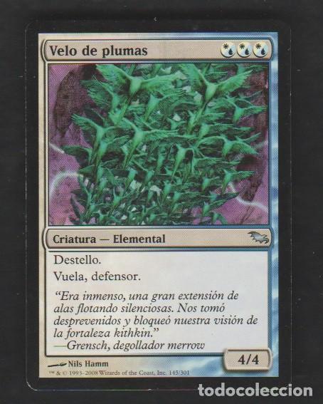 Barajas de cartas: MAGIC THE GATHERING : VELO DE PLUMAS ( ELEMENTAL ) - Foto 1