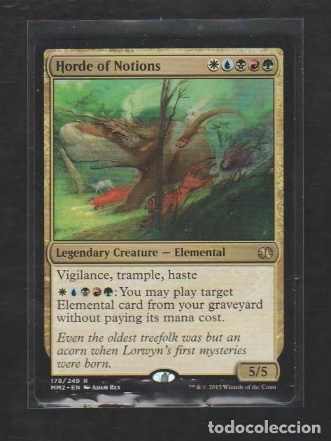 Barajas de cartas: MAGIC THE GATHERING : HORDA DE CREENCIAS ( ELEMENTAL ) - Foto 1