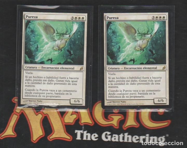 Barajas de cartas: MAGIC THE GATHERING : PAREJA PUREZA ( ELEMENTAL ) - Foto 1