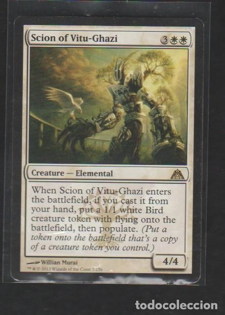 Barajas de cartas: MAGIC THE GATHERING : VASTAGO DE VITU-GHAZI ( ELEMENTAL ) - Foto 1